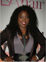 Parrucche Per Capelli Umani Con Parte Anteriore In Pizzo Riccio Lungo Kim Kimble Afro-Hair Con Frangia Laterale