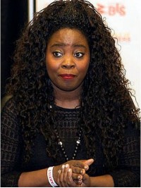 Parrucche Per Capelli Umani Senza Cappuccio Ricci Lunghi Kim Kimble Afro-Hair