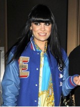 Jessie J Parrucche Frontali In Pizzo Di Capelli Lisci Lunghi Con Frangetta