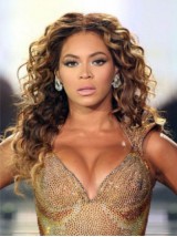 Parrucche Per Capelli Umani Con Parte Anteriore In Pizzo Ondulato Lungo Beyonce Centrale