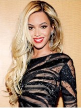 Parrucche Per Capelli Umani Con Parte Anteriore In Pizzo Ondulato Lungo Beyonce Con Frangia Laterale