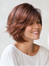 Parrucche Sintetiche Corte Dritte Senza Cappuccio