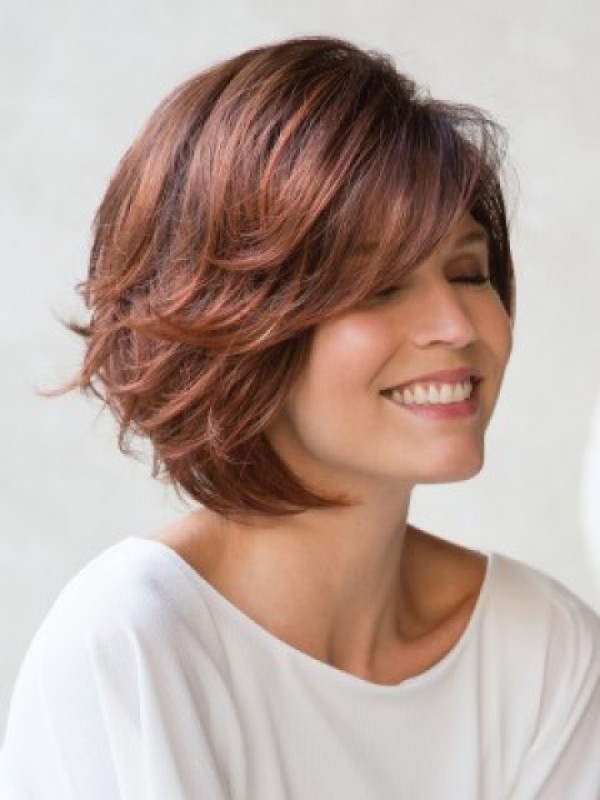 Parrucche Sintetiche Corte Dritte Senza Cappuccio