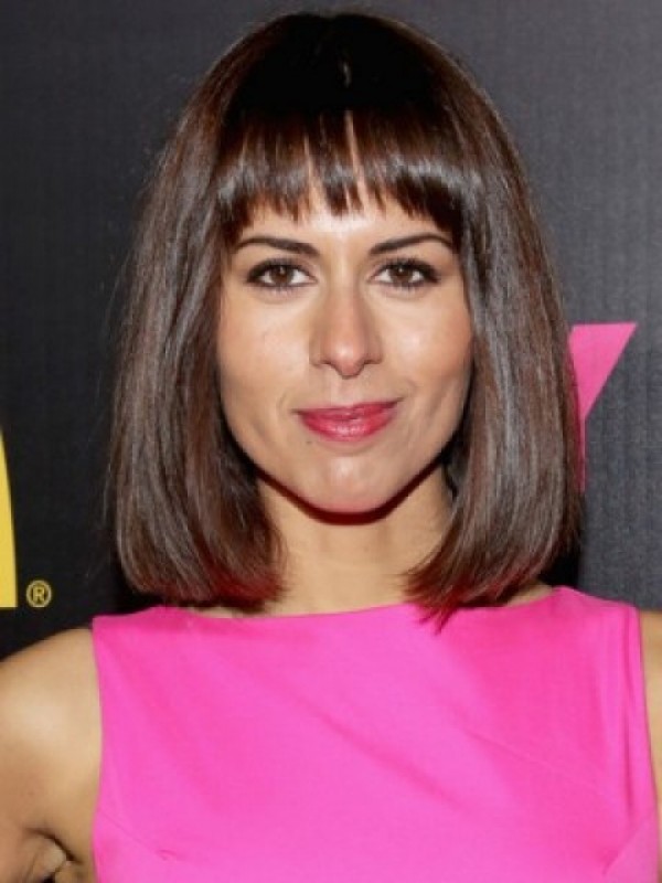 Parrucca Sintetica Senza Cappuccio Bob Medium Straight