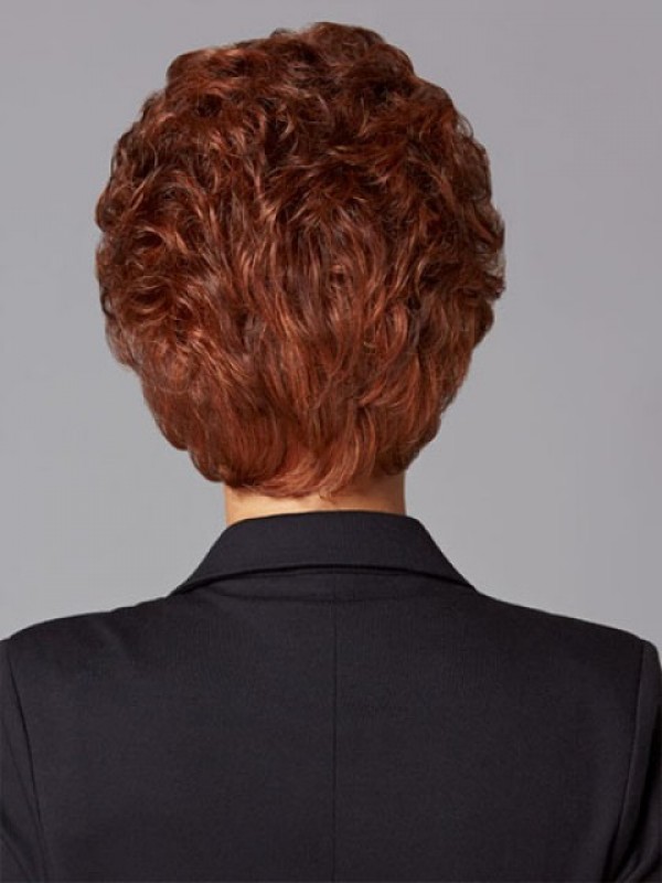 Parrucche Sintetiche Corte Con Pizzo Frontale