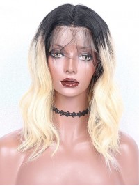 Parrucca Di Capelli Umani Bicolore