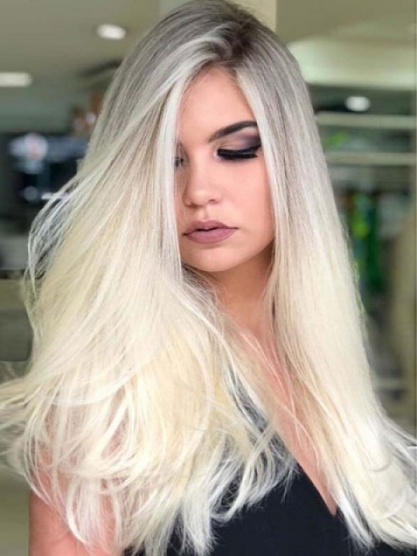 Parrucca Lunga E Dritta Ombre