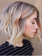 Ombre Wavy Bob Parrucche Umane
