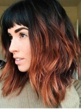 Ombre Parrucche Ondulate Medie