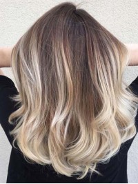 Parrucche Ombre Ondulate Lunghe