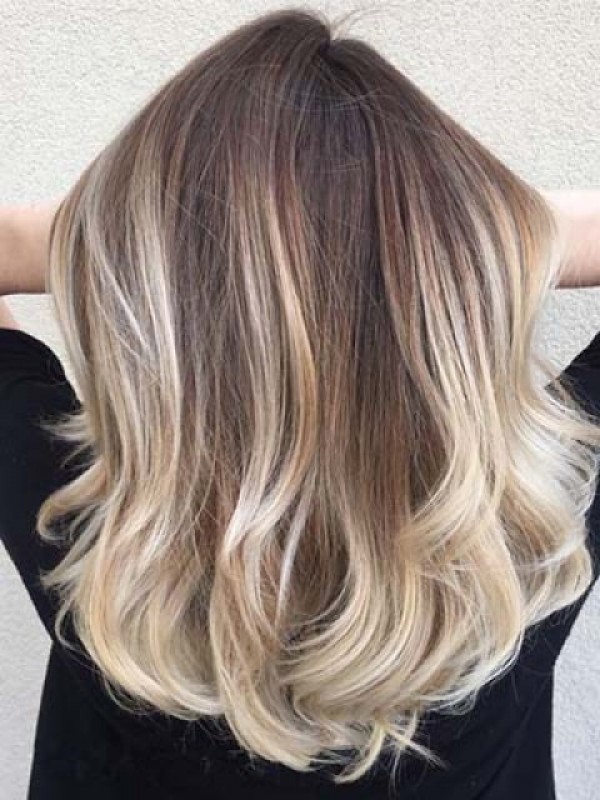 Parrucche Ombre Ondulate Lunghe