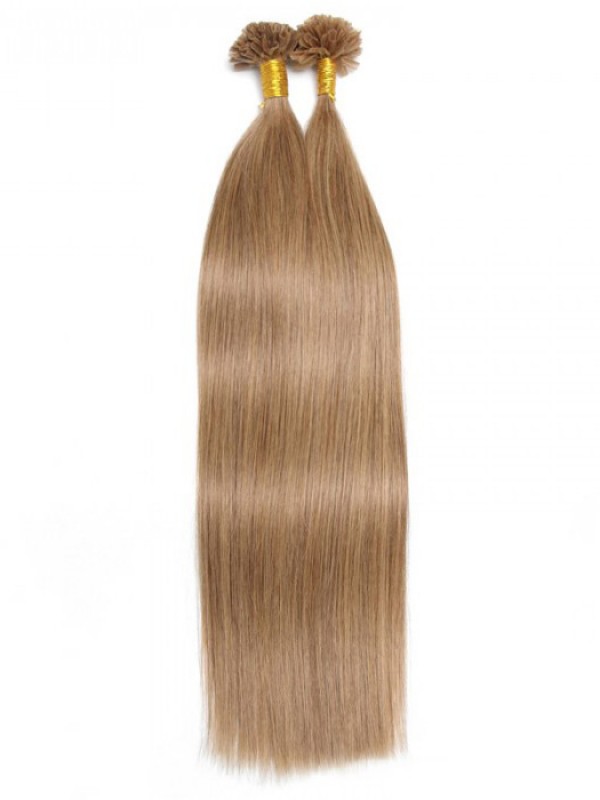 100S 0,5 G/S Dritto Nail/U Tip Estensioni Dei Capelli Vergini