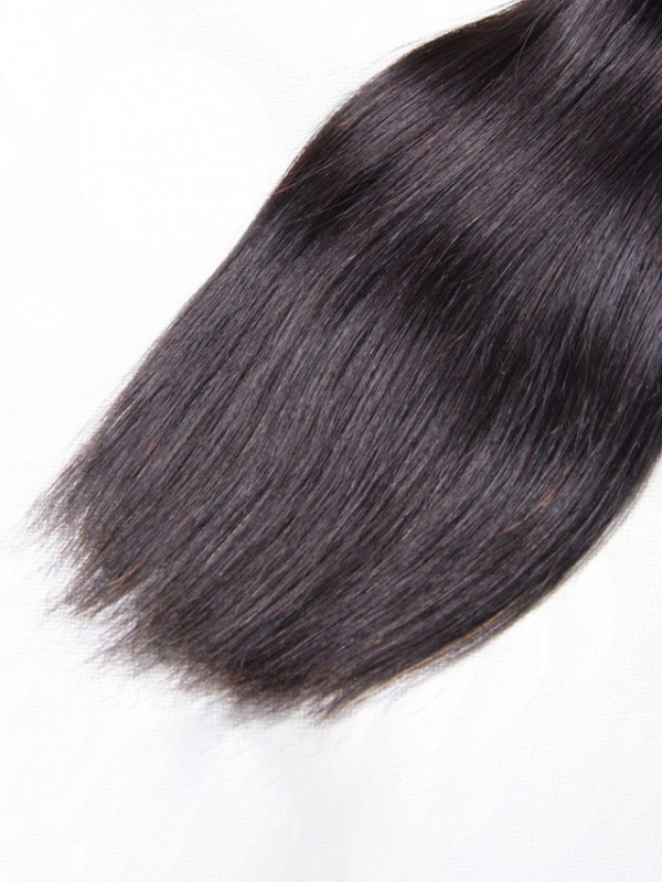 Trama Di Capelli Lisci Peruviani 3 Pacchi Di Capelli Vergini