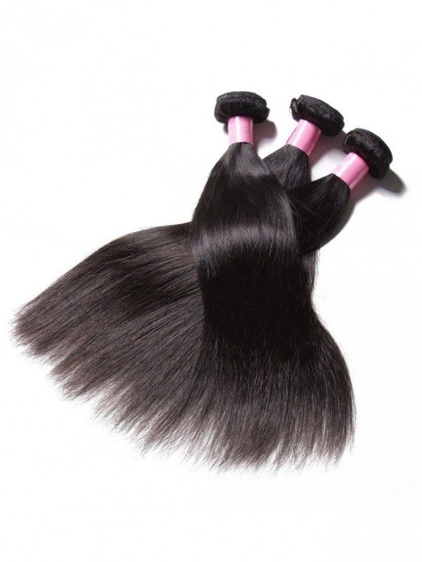 Capelli Brasiliani Lisci Vergini Umani 3 Pacchi