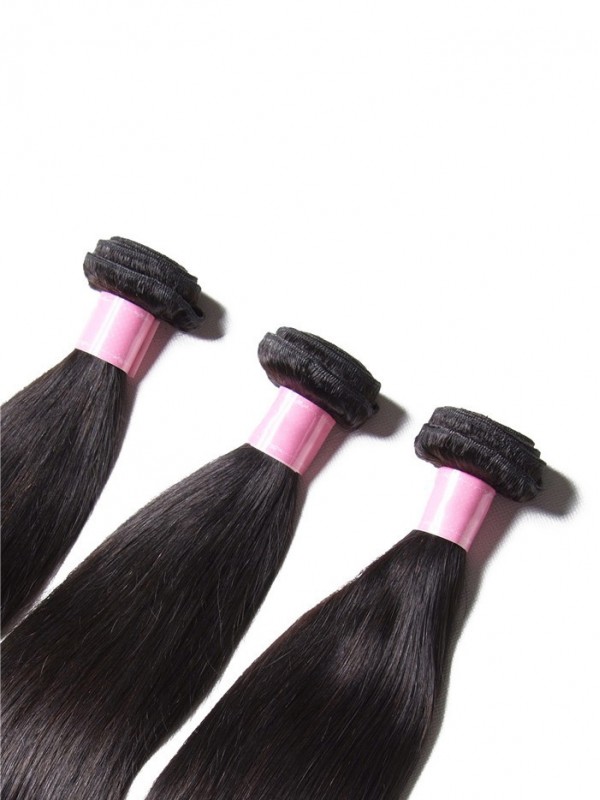 Capelli Brasiliani Lisci Vergini Umani 3 Pacchi