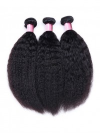 100% Capelli Lisci Crespi Vergini Economici Capelli Umani 3 Pacchi
