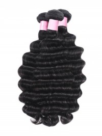 Fasci Di Capelli Umani Economici 3 Onde Profonde