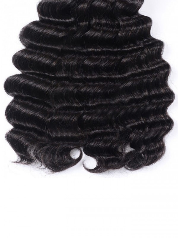 Fasci Di Capelli Umani Economici 3 Onde Profonde