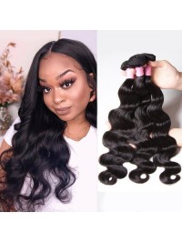 Capelli Vergini Brasiliani Dell'Onda Del Corpo 4 Pacchi