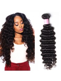Capelli Vergini Umani Brasiliani Dell'Onda Profonda 4 Pacchi