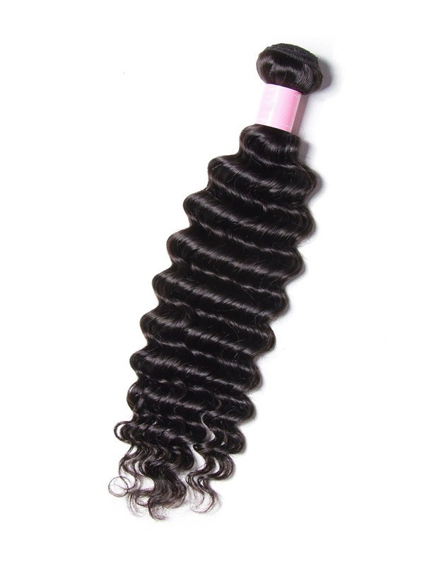 Capelli Vergini Umani Brasiliani Dell'Onda Profonda 4 Pacchi
