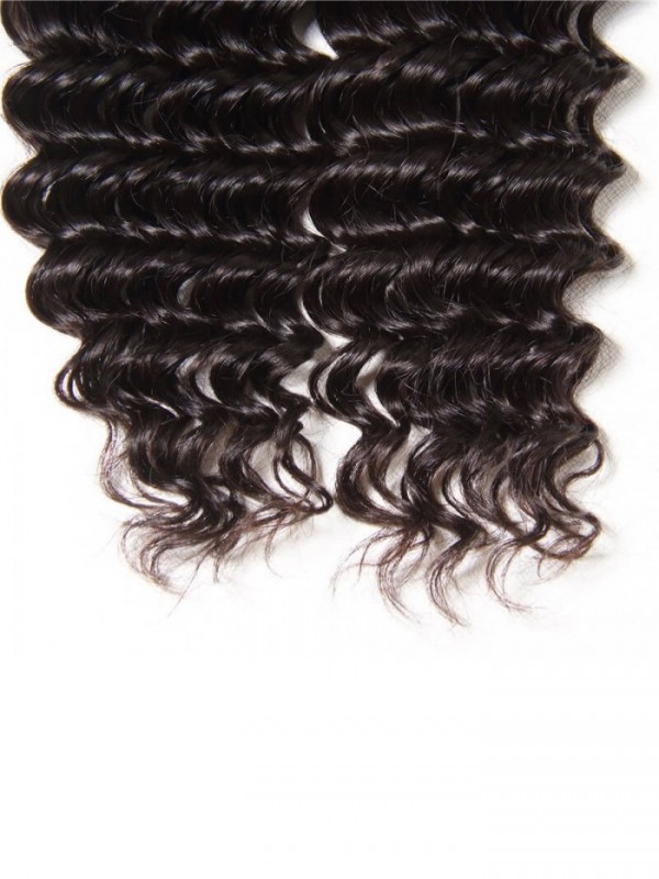 Capelli Vergini Umani Brasiliani Dell'Onda Profonda 4 Pacchi