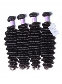 Brasiliano Onda Profonda Estensioni Dei Capelli Umani Bundles 4 Pz/Lotto