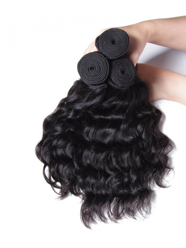 I Capelli Naturali Brasiliani Dell'Onda Tessono 3 Pc/Lotto