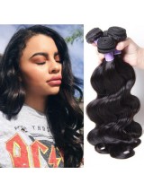 I Migliori Capelli Umani 4 Pacchi Capelli Vergini Peruviani Dell'Onda Del Corpo
