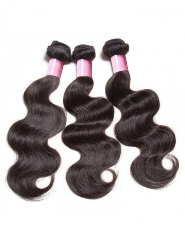 3 Pz/Pacco Onda Del Corpo Dei Capelli Vergini Peruviani