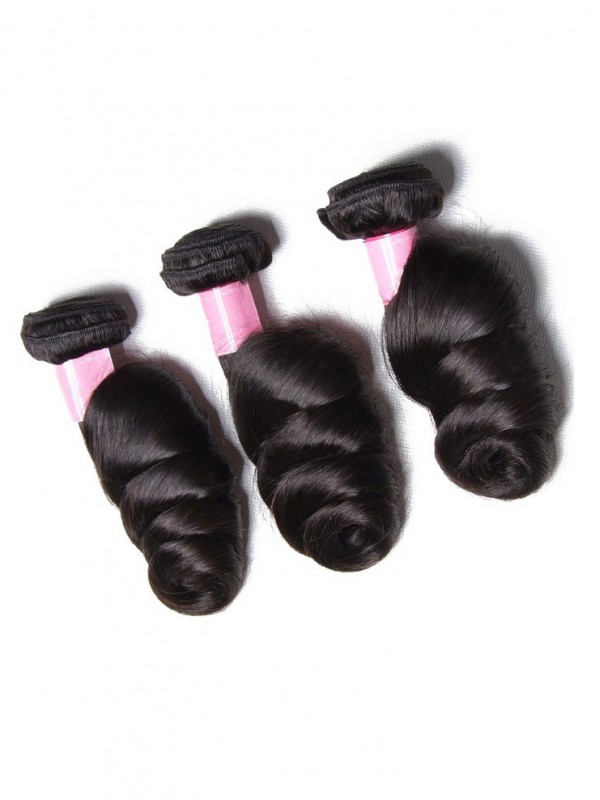 Fasci Di Capelli Vergini Umani Con Onde Sciolte 3