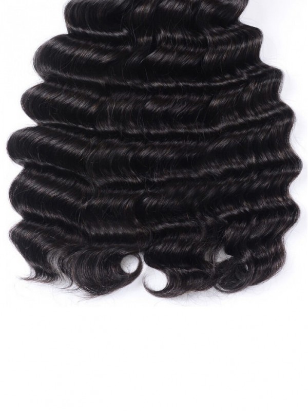 Trama Di Capelli Umani Vergini Con Onda Profonda 4 Pezzi