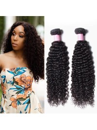 Capelli Vergini Ricci Brasiliani Jerry 4 Pezzi/Pacco