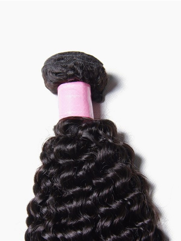 Capelli Vergini Ricci Brasiliani Jerry 4 Pezzi/Pacco