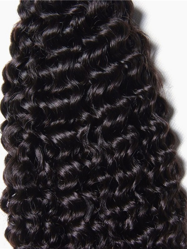 Capelli Vergini Ricci Brasiliani Jerry 4 Pezzi/Pacco