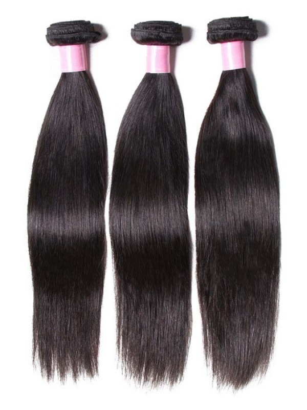 Tessitura Di Capelli Umani Malesi Con 3 Pacchi