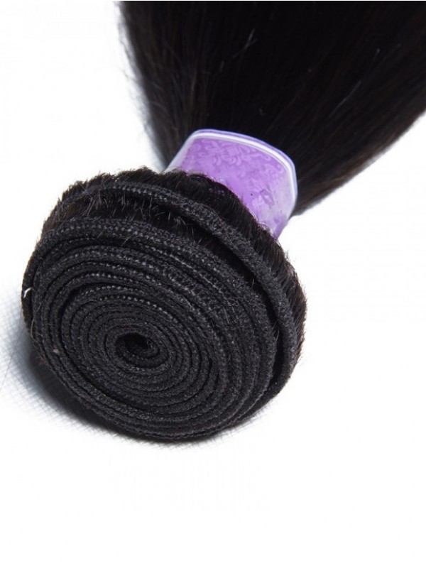 4 Pacchi Di Capelli Umani Vergini Peruviani Lisci Non Trattati