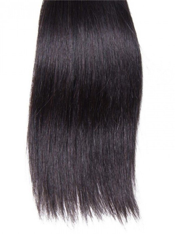 4 Pacchi Di Capelli Umani Vergini Peruviani Lisci Non Trattati
