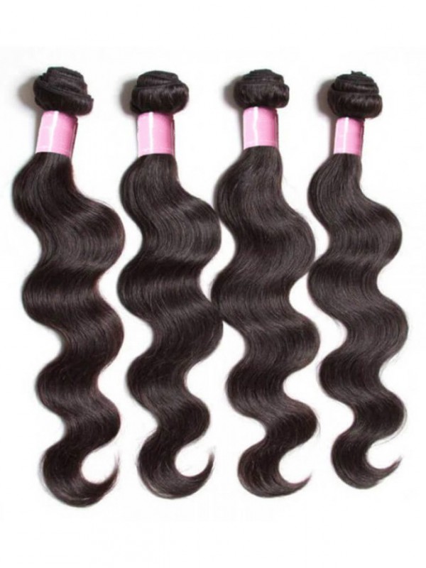 Capelli Umani Vergini Di Alta Qualità 4 Pacchi Di Capelli Dell'Onda Del Corpo