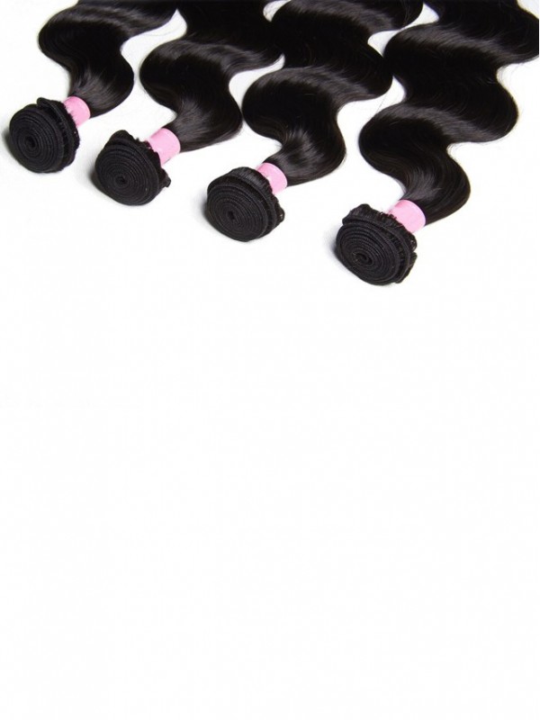 Capelli Umani Vergini Di Alta Qualità 4 Pacchi Di Capelli Dell'Onda Del Corpo
