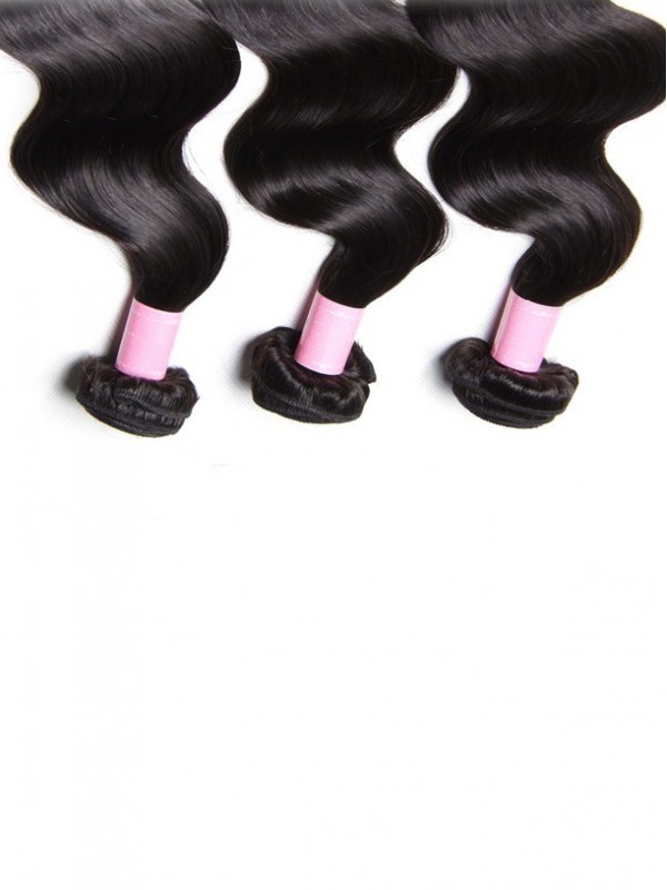 100% Capelli Vergini Umani 3 Pacchi Capelli Vergini Dell'Onda Del Corpo
