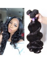 Capelli Vergini Dell'Onda Del Corpo Di 3 Pacchi Umani Indiani Al 100%.