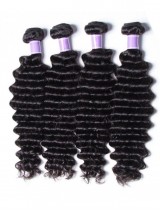 Peruviano Onda Profonda Estensioni Dei Capelli 4 Pz/Lotto