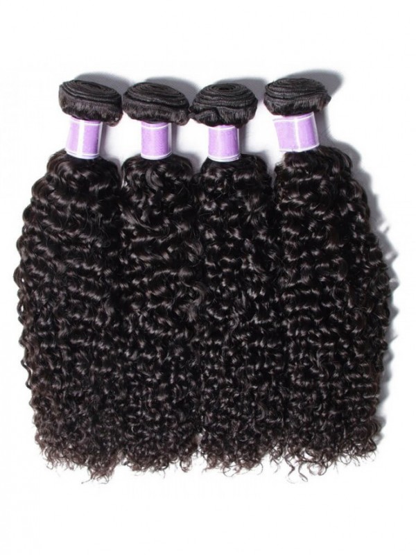 I Capelli Vergini Ricci Malesi Di Jerry Tessono 4 Pezzi/Pacco