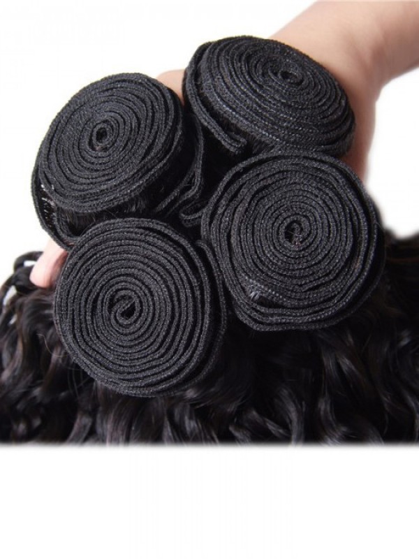 Estensione Brasiliana Dei Capelli Di Vrigin Dell'Onda Di Acqua 4Pcs/Pack Da Vendere