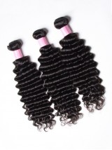 3 Pz/Pacco Tessuto Brasiliano Dei Capelli Umani Dell'Onda Profonda