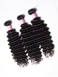 3 Pz/Pacco Tessuto Brasiliano Dei Capelli Umani Dell'Onda Profonda