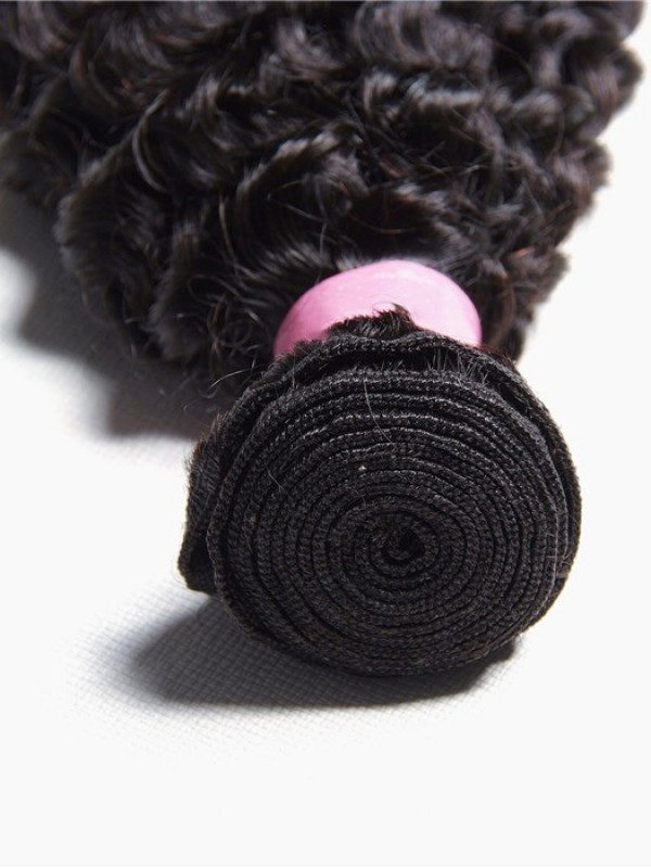 Tessuto Per Capelli Vergini Ricci Peruviani A 3 Fasci
