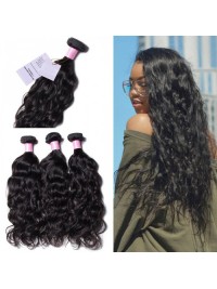 3 Pz/Pacco Capelli Vergini Brasiliani Onda Naturale Estensioni Dei Capelli Umani