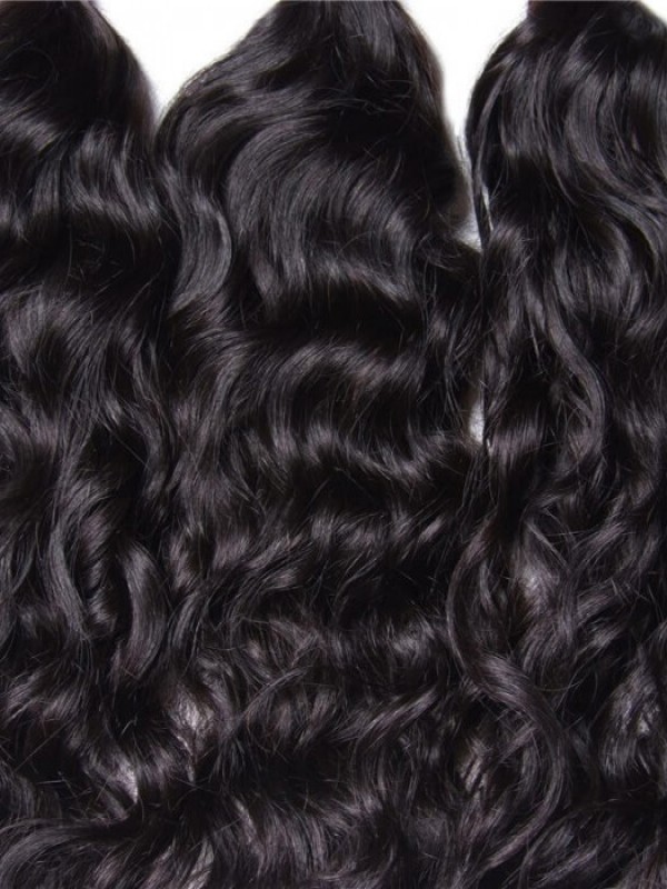 3 Pz/Pacco Capelli Vergini Brasiliani Onda Naturale Estensioni Dei Capelli Umani